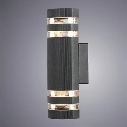 Уличный настенный светильник Arte Lamp METRO A8162AL-2BK