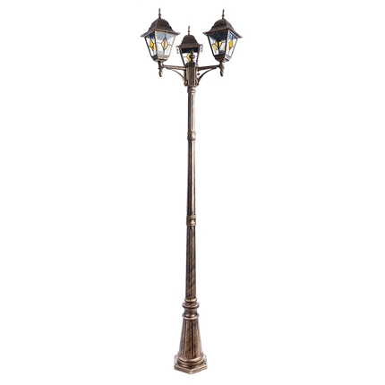 Парковый светильник Arte Lamp BERLIN A1017PA-3BN