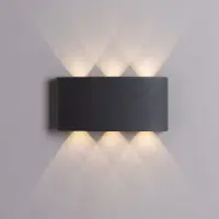 Фасадный светильник Arte Lamp BOSTO A3722AL-2BK