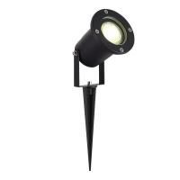 SL9014.425.01 Светильник уличный наземный ST-Luce черный GU10 1*50W YARDO