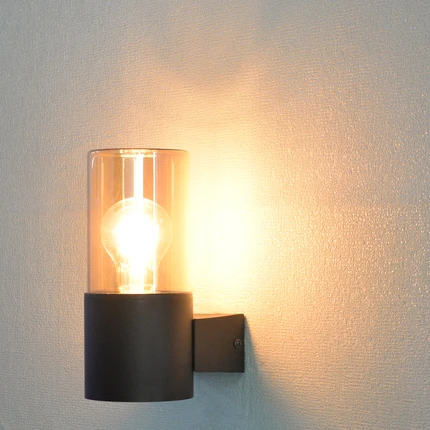 Уличный настенный светильник Arte lamp SEGINUS A6515AL-1BK