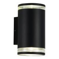 SL9009.401.02 Светильник уличный настенный ST-Luce черный/белый GU10 2*50W TUBO