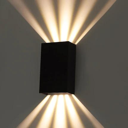 Фасадный светильник Arte Lamp ALGOL A5640AL-2BK