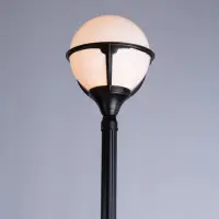 Парковый светильник Arte Lamp MONACO A1497PA-1BK