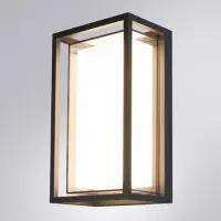 Уличный настенный светильник Arte lamp MENKAR A1332AL-1BK