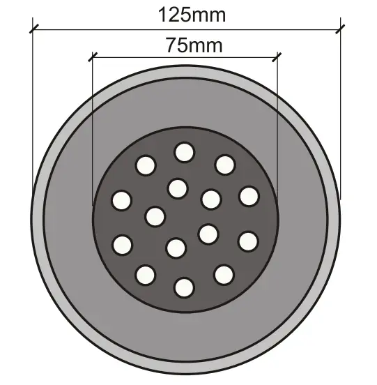Светильник для бассейнов, прудов, водоемов, UG1255 LED 5,5W DC12V