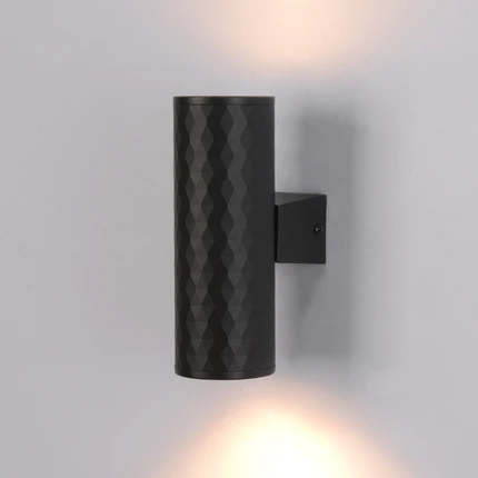 Фасадный светильник Arte Lamp HYADUM A3458AL-2BK