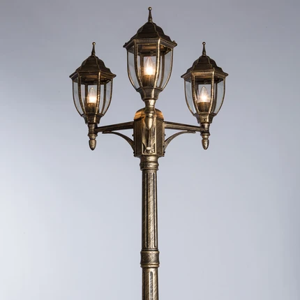 Парковый светильник Arte Lamp PEGASUS A3151PA-3BN