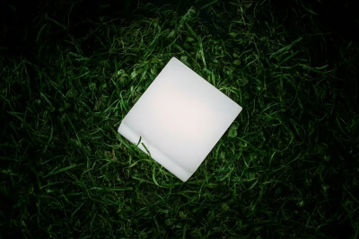 Светящаяся тротуарная плитка (LED брусчатка) квадрат White