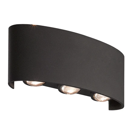Фасадный светильник Arte Lamp BOSTO A3722AL-6BK