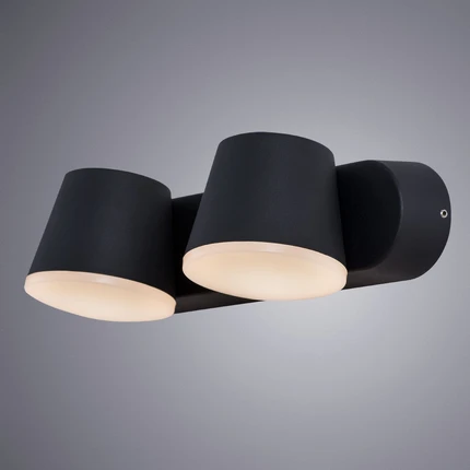 Уличный настенный светильник Arte Lamp CHICO A2212AL-2BK