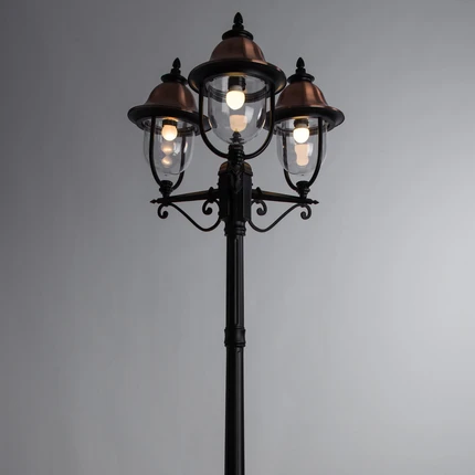 Уличный светильник Arte Lamp BARCELONA A1486PA-3BK