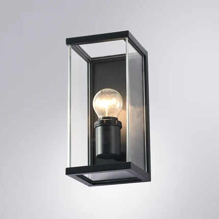 Уличный настенный светильник Arte Lamp POT A1631AL-1BK