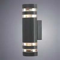 Уличный настенный светильник Arte Lamp METRO A8162AL-2BK