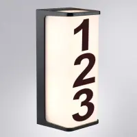 Уличный настенный светильник Arte Lamp LANCIA A6419AL-1BK