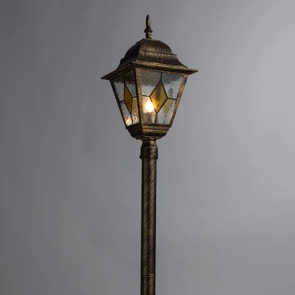 Парковый светильник Arte Lamp BERLIN A1016PA-1BN