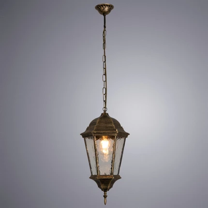 Уличный подвесной светильник Arte Lamp GENOVA A1204SO-1BN