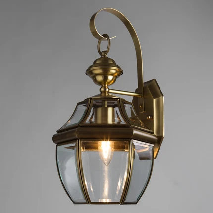 Уличный настенный светильник Arte Lamp VITRAGE A7823AL-1AB