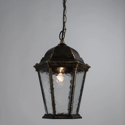 Уличный подвесной светильник Arte Lamp GENOVA A1205SO-1BN