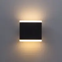 Уличный настенный светильник Arte Lamp LINGOTTO A8153AL-2BK