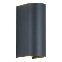 SL9516.701.01 Светильник уличный настенный ST-Luce серый/серый LED 1*10W 3000K/4000K/6500K BUST