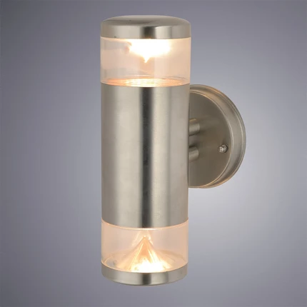 Уличный настенный светильник Arte Lamp INTRIGO A8161AL-2SS