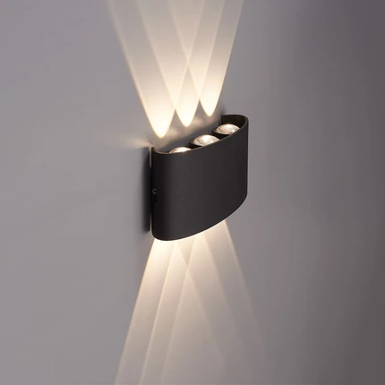 Фасадный светильник Arte Lamp BOSTO A3722AL-6BK