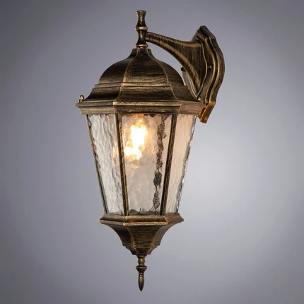 Уличный настенный светильник Arte Lamp GENOVA A1204AL-1BN