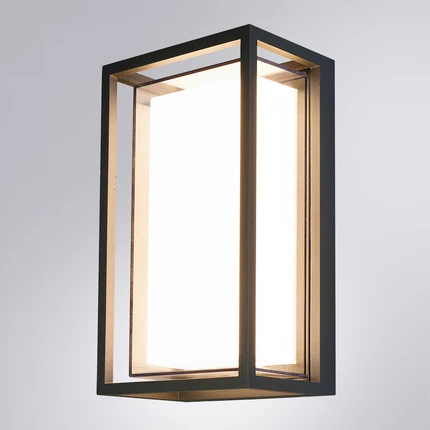 Уличный настенный светильник Arte lamp MENKAR A1332AL-1BK