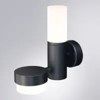 Уличный настенный светильник Arte Lamp BUDAPEST A2360AL-2BK