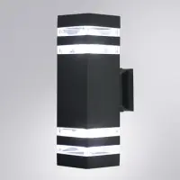 Уличный настенный светильник Arte lamp HEATHER A4413AL-2BK