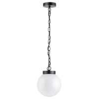373110 Светильник BOLLA 1x10W (led) E27 ЧЕРНЫЙ IP65/IP44