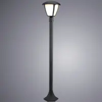 Парковый светильник Arte Lamp SAVANNA A2209PA-1BK