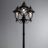 Уличный светильник Arte Lamp BARCELONA A1486PA-3BK