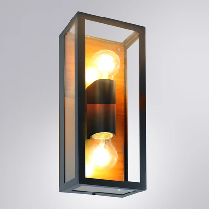 Уличный настенный светильник Arte lamp BELFAST A4569AL-2BR