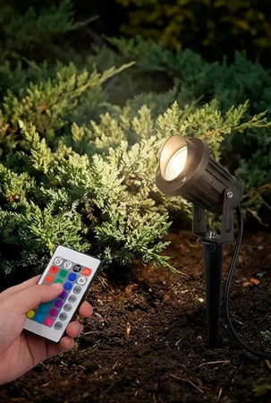 Газонный светильник, G0759 LED 9W RGB