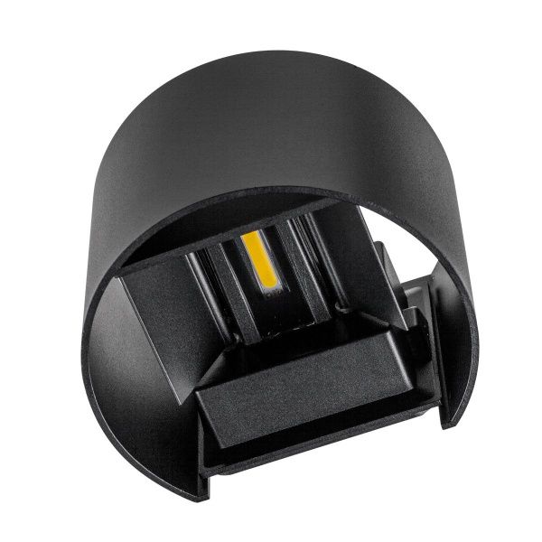 340547 Светильник DALLA 2х3W LED 660LM G ЧЕРНЫЙ 4000K IP65