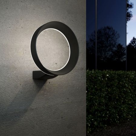 Уличный настенный светильник Elektrostandard Ring 1710 TECHNO LED