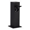 SL9012.405.00 Столб уличный 2 розетки ST-Luce черный 3500W SOCKET