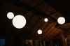 Подвесной шар-светильник Moonlight 220V 120 см white