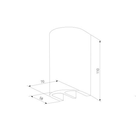 Парковый светильник Elektrostandard Twinray 35194/W 3000K