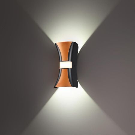 Уличный настенный светильник Novotech Calle 358936 черный