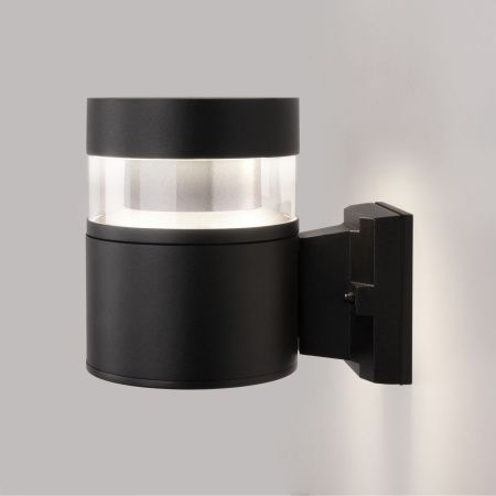 Уличный настенный светильник Elektrostandard Techno 1530 TECHNO LED 4000K черный