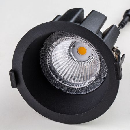Уличный встраиваемый светильник Lightstar Ciclone 385137 черный
