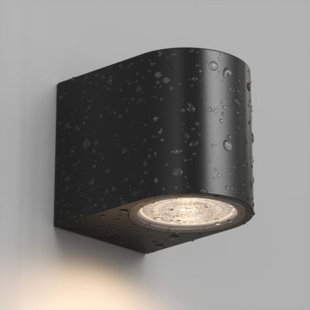 Уличный настенный светильник Denkirs Narvik DK9790-BK
