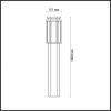 Парковый светильник Odeon Light Gino 4048/1F