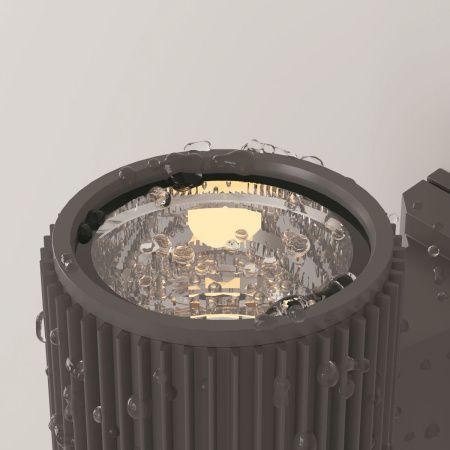 Уличный настенный светильник Outdoor O419WL-01GR