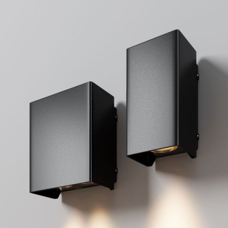 Уличный настенный светильник Outdoor O505WL-L3B3K