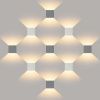 Уличный настенный светильник Elektrostandard Winner 1548 TECHNO LED серый
