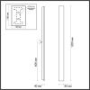 Уличный настенный светильник Odeon Light Fibi 4379/29WL